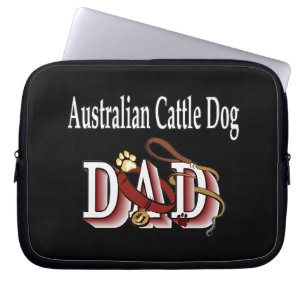 Protection Pour Ordinateur Portable Australian Cattle Chien Papa