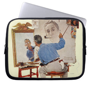 Protection Pour Ordinateur Portable Autoportrait triple