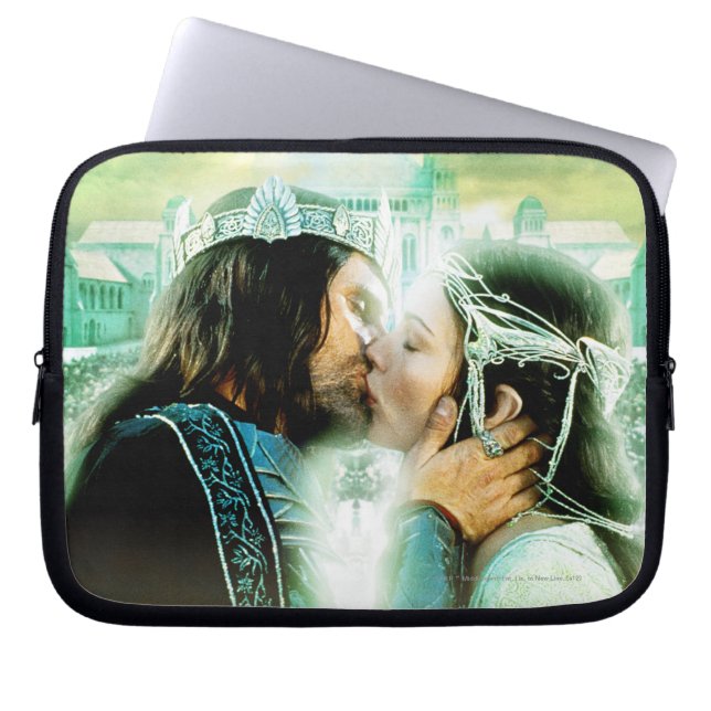 Protection Pour Ordinateur Portable Baiser Aragorn et ARWEN™ (Devant)