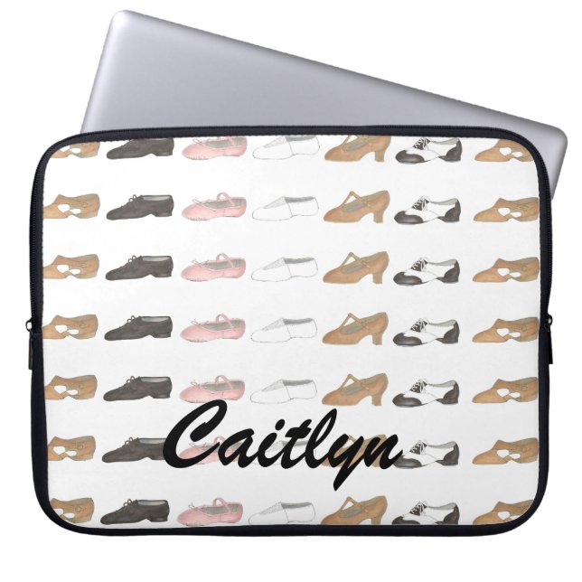 Protection Pour Ordinateur Portable Ballet Tap Jazz Lyrique Danse Enseignant Chaussure (Devant)