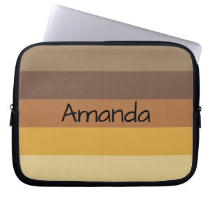 Protection Pour Ordinateur Portable Bandes chromatiques - Personnalisables