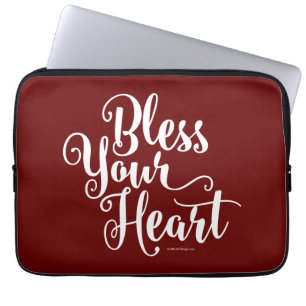 Protection Pour Ordinateur Portable Bénissez votre coeur