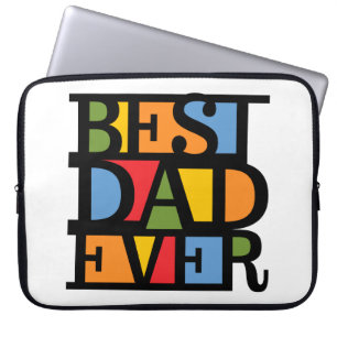 Protection Pour Ordinateur Portable BEST DAD EVER Manchette pour ordinateur portable