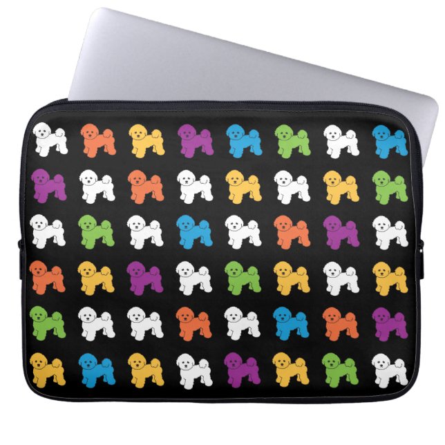 Protection Pour Ordinateur Portable Bichon Frise (Devant)
