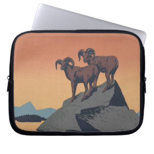 Protection Pour Ordinateur Portable Bighorn Sheep American West Wildlife