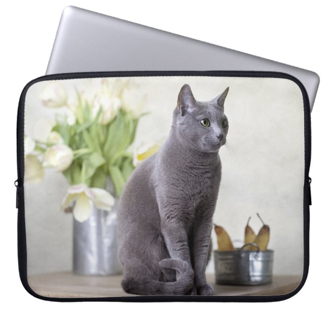 Protection Pour Ordinateur Portable Bleu russe (Devant)