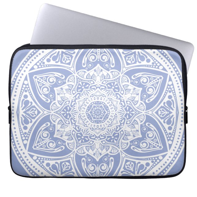Protection Pour Ordinateur Portable Blueberry Mandala (Devant)