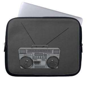 Protection Pour Ordinateur Portable Boombox/joueur stéréo de radio bande de caisson