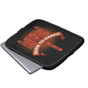 Protection Pour Ordinateur Portable Born To Dance (pierre rouge)