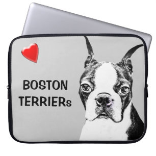 Protection Pour Ordinateur Portable Boston Terrier