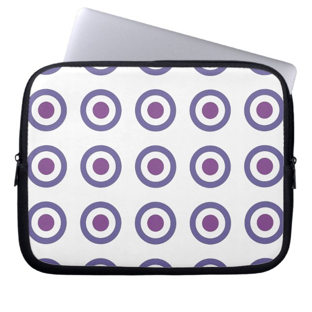 Protection Pour Ordinateur Portable Boudine pourpre (Devant)