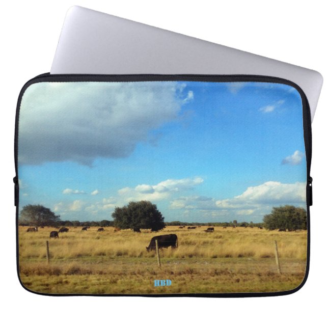 Protection Pour Ordinateur Portable Bovins de Floride (Devant)