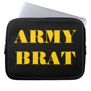 Protection Pour Ordinateur Portable Brat de l'Armée de Manches Ordinateur Portable