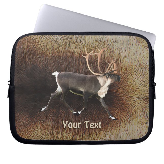 Protection Pour Ordinateur Portable Bull Caribou (Reindeer) (Devant)
