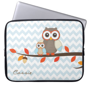 Protection Pour Ordinateur Portable Caisse colorée d'ordinateur portable de hiboux