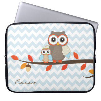 Protection Pour Ordinateur Portable Caisse colorée d'ordinateur portable de hiboux