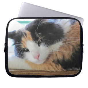 Protection Pour Ordinateur Portable Calicot coquet Kitty