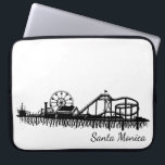 Protection Pour Ordinateur Portable California Père Noël Monica CA Pier Beach Ferris W<br><div class="desc">Design présente une illustration originale de la Père Noël Monica Pier à Père Noël Monica, en Californie. Coordination des conceptions disponibles. Ne vois-tu pas ce que tu cherches ? Vous avez besoin d'aide pour la personnalisation ? Cliquez sur "rebeccaheartsny" (en haut à droite) puis "contactez ce concepteur" pour créer quelque...</div>