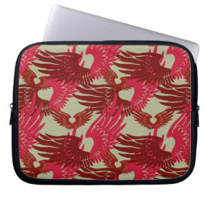 Protection Pour Ordinateur Portable Camouflage de Heartwings (rouge/beige)
