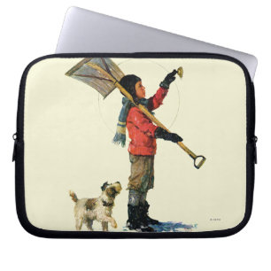 Protection Pour Ordinateur Portable Canard souchet de neige