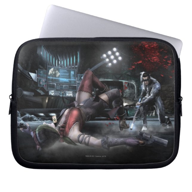 Protection Pour Ordinateur Portable Capture d'écran : Harley vs Nightwing 2 (Devant)