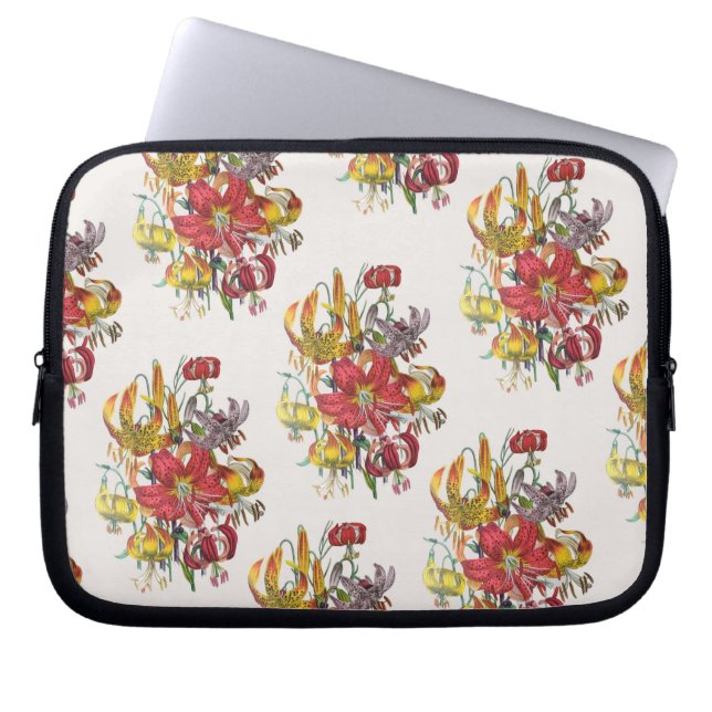 Protection Pour Ordinateur Portable Carnaval des fleurs (Devant)