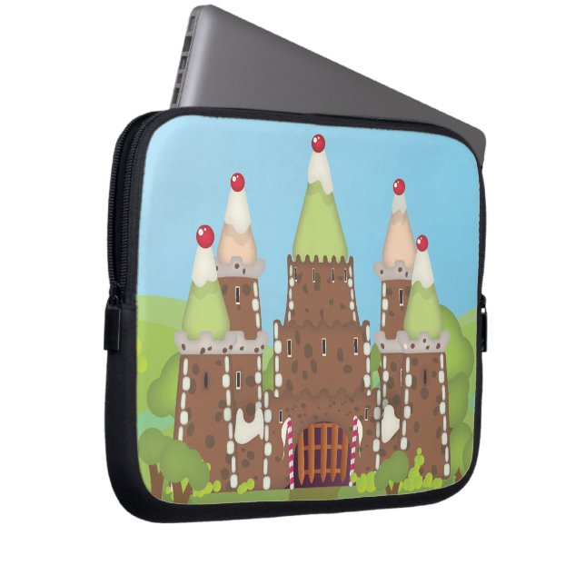Protection Pour Ordinateur Portable château (Devant droit)