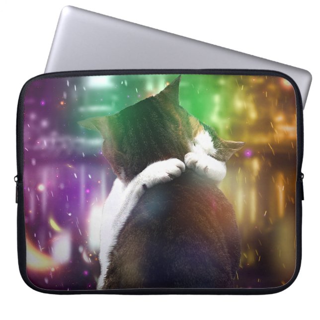 Protection Pour Ordinateur Portable Chats dans l'amour (Devant)