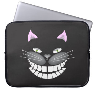 Protection Pour Ordinateur Portable "Chester minou mignon de sourire de Cheshire du