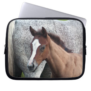Protection Pour Ordinateur Portable Cheval Foin Art Portable Manche