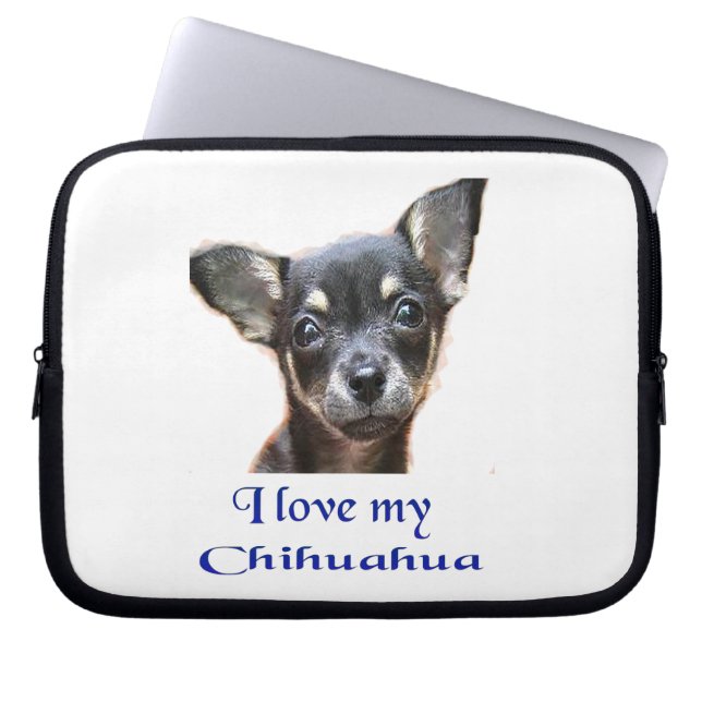 Protection Pour Ordinateur Portable Chihuahua (Devant)