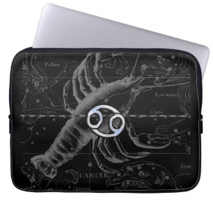 Protection Pour Ordinateur Portable Chrome comme Cancer Zodiac Connexion Hevelius