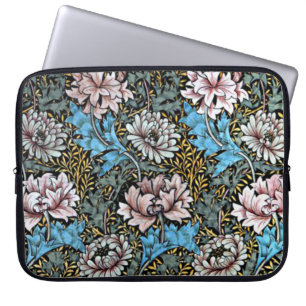 Protection Pour Ordinateur Portable Chrysanthemums Morris Design victorien