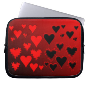 Protection Pour Ordinateur Portable Coeurs