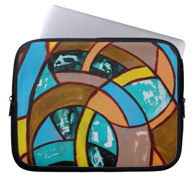 Protection Pour Ordinateur Portable Composition #8 par Michael Moffa (Devant)