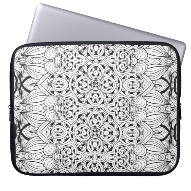 Protection Pour Ordinateur Portable Conception tribale (Devant)