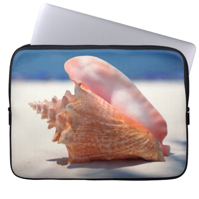 Protection Pour Ordinateur Portable Conque Shell sur la plage 2 (Devant)