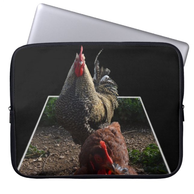 Protection Pour Ordinateur Portable Coq À Pointe, (Devant)