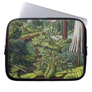 Protection Pour Ordinateur Portable Coque de la forêt de feuillage du paysage canadien