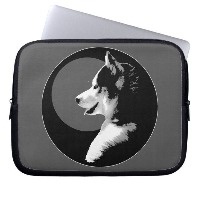 Protection Pour Ordinateur Portable Coque de portable Husky Siberian Husky Cadeaux (Devant)