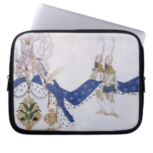 Protection Pour Ordinateur Portable Costumez la conception pour la reine et ses pages,