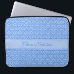 Protection Pour Ordinateur Portable Couture inspirée nommé bleu coque portable de 15 p<br><div class="desc">Un coque d'ordinateur portable joliment décoré est parfait pour tous ceux qui aiment être chic en ville. Personnalisez cet objet avec votre nom. Voici l'exemple : "Clara Nicholson". Ce motif unique est conçu par Sarah Trett.</div>