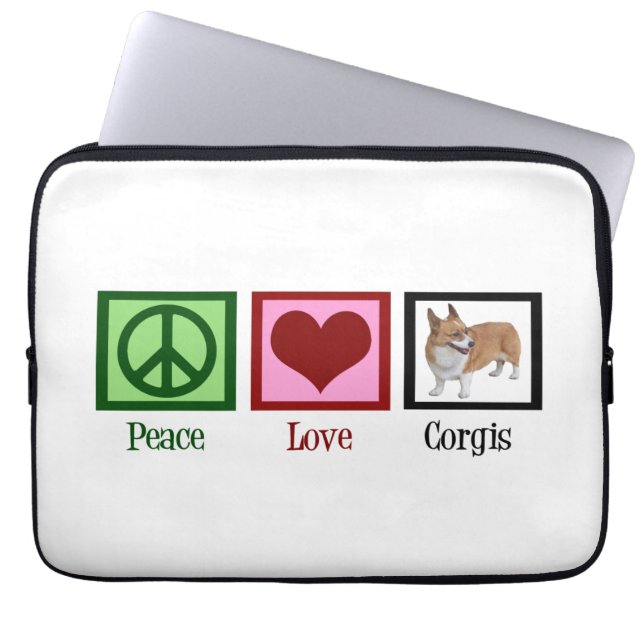 Protection Pour Ordinateur Portable Cute Corgi (Devant)