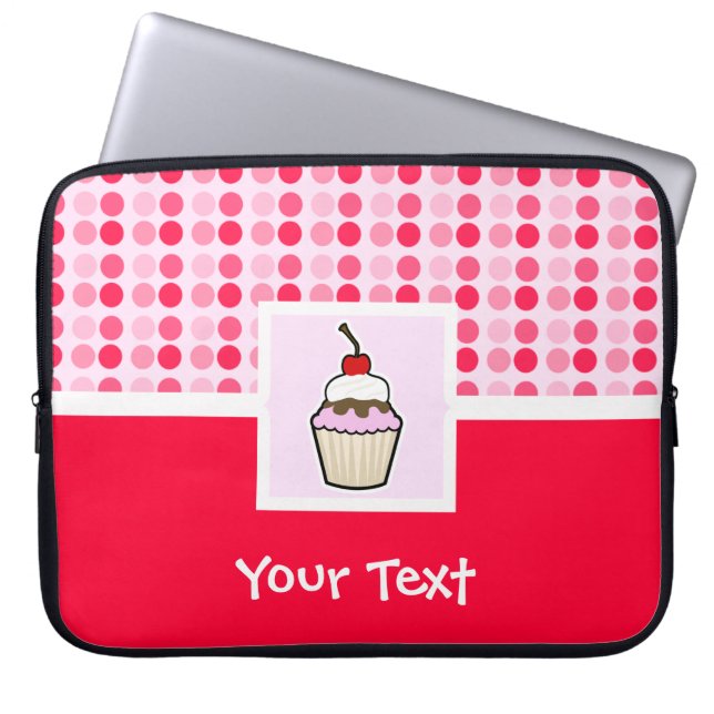 Protection Pour Ordinateur Portable Cute Cupcake (Devant)