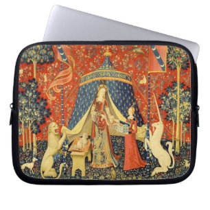 Protection Pour Ordinateur Portable Dame et licorne Tapisserie médiévale Art