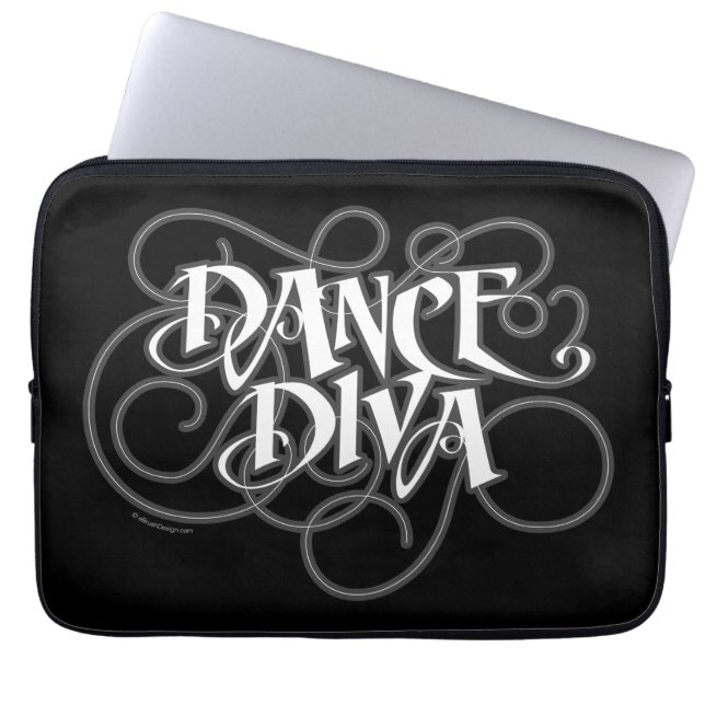 Protection Pour Ordinateur Portable Dance Diva (Devant)