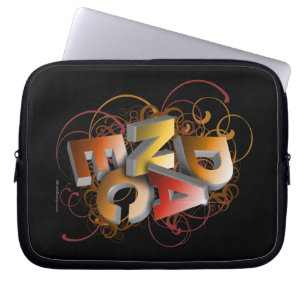 Protection Pour Ordinateur Portable Danse 3D (automne)