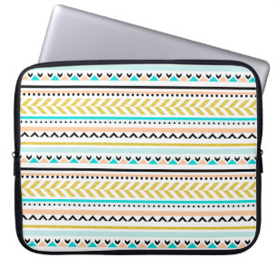 Protection Pour Ordinateur Portable Design cool et géométrique moderne Aztec inspiré