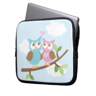 Protection Pour Ordinateur Portable Douille d'ordinateur portable de couples de hibou