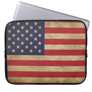 Protection Pour Ordinateur Portable Douille d'ordinateur portable de drapeau américai